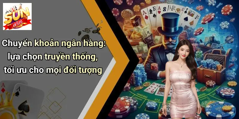 Phương Thức Thanh Toán: Giao Dịch Nhanh Chóng, Tiện Lợi Trên SUNWIN 2 Chuyển khoản ngân hàng: lựa chọn truyền thống, tối ưu cho mọi đối tượng